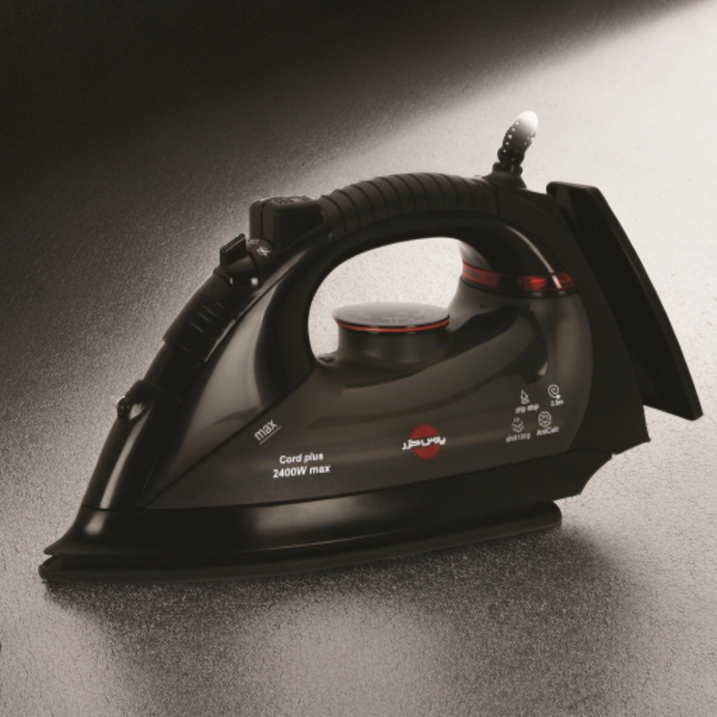 اتو بخار با کف تیتانیوم مدل 702پارس خزر